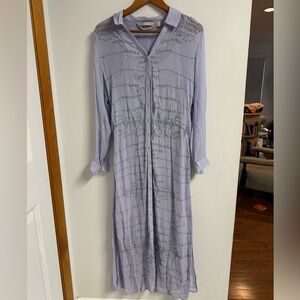 Soft Surroundings Lavender Blouse